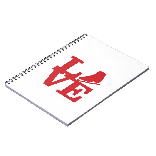 Liefde Schaats Notitieboek (Linkerzijde)