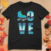 Liefde schaatsen t-shirt