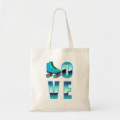 Liefde schaatsen tote bag (Voorkant)