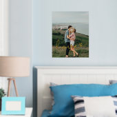 Liefde schattig whimsical script koppel foto goud folie afdrukken (Insitu (Slaapkamer))