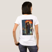 Liefde - Schattige paar T-shirt (Achterkant volledig)