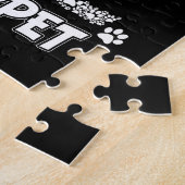 Liefde schattige Whippet Legpuzzel (Zijkant)