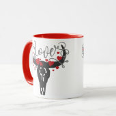 LIEFDE schedel harten Mok (Voorkant links)