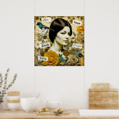 Liefde, Schoonheid, Inspireren, Droom en Hoop  Lad Poster (Keuken)