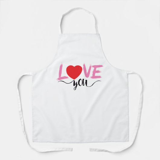 liefde schort (Voorkant)