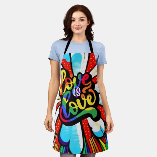 Liefde Schort (Gedragen)