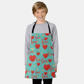 liefde schort (Gedragen)