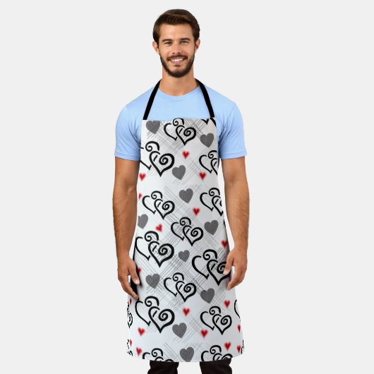 liefde schort (Gedragen)