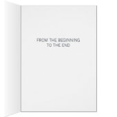 Liefde  schrijfmachine | Romantisch Wenskaart (Binnen (Rechts))