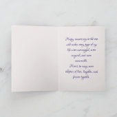 Liefde schrijft de mooiste hoofdstukken feestdagen kaart (Binnen)