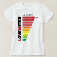 Liefde score van A tot G Red Black, persoonlijke n