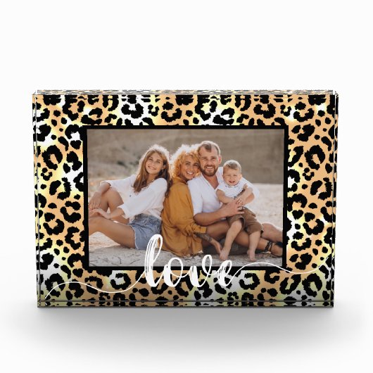 Liefde Script-bedekking Fotoblokken (Voorkant)