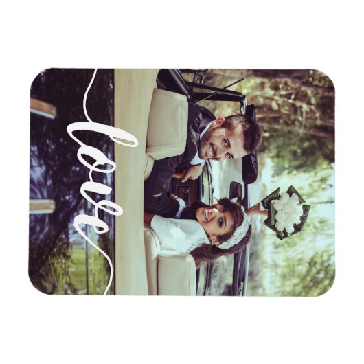 Liefde Script-bedekking Magneet (Horizontaal)