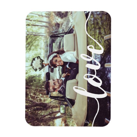 Liefde Script-bedekking Magneet (Verticaal)