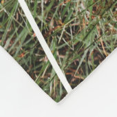 "Liefde" Script gepersonaliseerde familie foto dek Fleece Deken (Hoek)