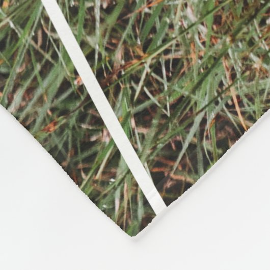 "Liefde" Script gepersonaliseerde familie foto dek Fleece Deken (Hoek)