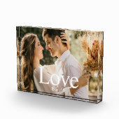 Liefde script koppels overdreven gepersonaliseerd fotoblokken (Rechts)