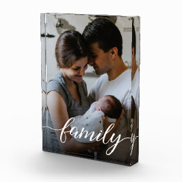 Liefde Script Persoonlijke familiefoto Fotoblokken