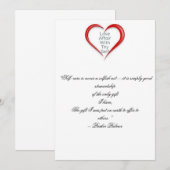 Liefde Self Card Reminder Bedankkaart (Voorkant / Achterkant)