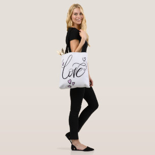Liefde Sereniteit Lettertype Chic Mindfulness Gr Tote Bag