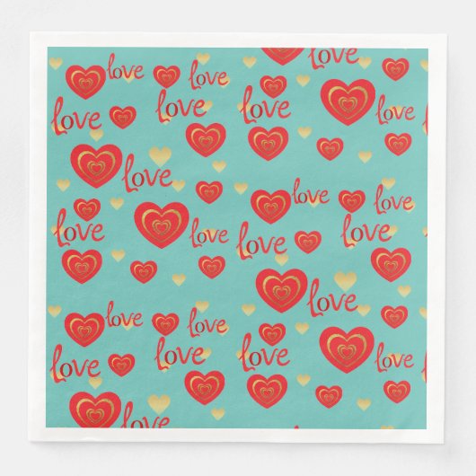 liefde servet (Voorkant)