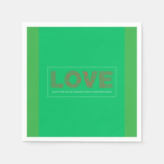 Liefde Servet (Voorkant)