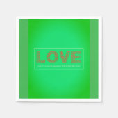 Liefde Servet (Voorkant)