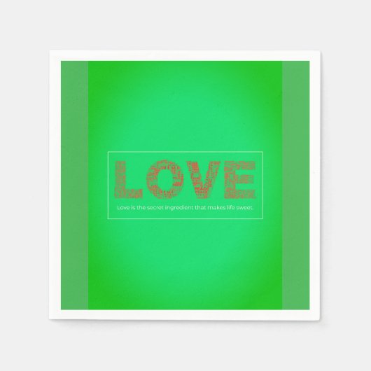 Liefde Servet (Voorkant)