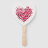 Liefde Set van Fans Handwaaier (Voorkant)