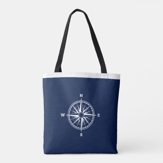 Liefde Sets Zeil Nautische Bruiloft Partij Tote Bag (Achterkant)