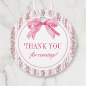 Liefde Shack  Fancy EEN Meisje Verjaardag Bedankjes Labels (Achterkant)