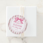 Liefde Shack  Fancy EEN Meisje Verjaardag Bedankjes Labels (In situ)