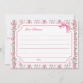 Liefde Shack Fancy Een Verjaardag Tijd Capsule Kaa Bedankkaart (Voorkant)