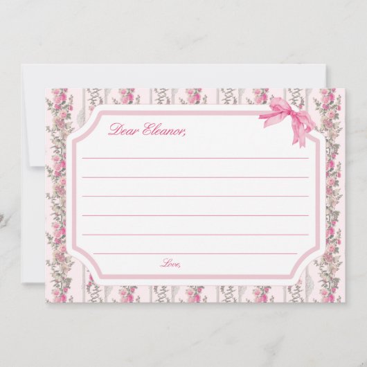 Liefde Shack Fancy Een Verjaardag Tijd Capsule Kaa Bedankkaart (Voorkant)