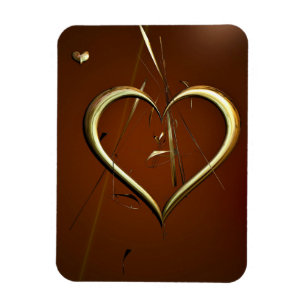 Liefde Shards of Gold Flexible Magnet Magneet