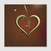 Liefde Shards of Gold Magnetic Kaart (Voorkant)