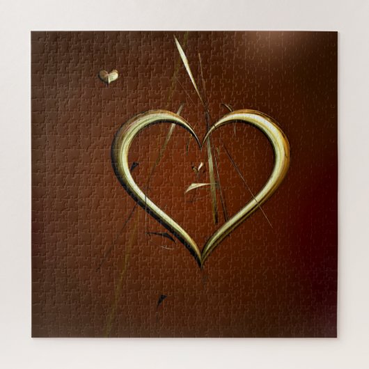 Liefde Shards of Gold Puzzle Legpuzzel (Verticaal)