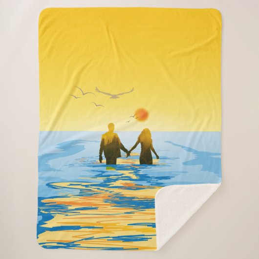 Liefde Sherpa Deken (Voorkant)