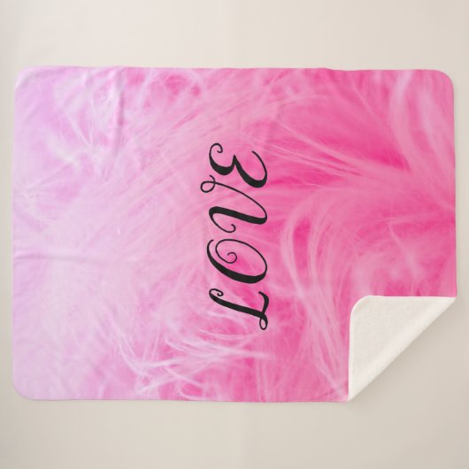 Liefde Sherpa Deken (Voorkant (horizontaal))