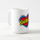 Liefde Shirley Koffiemok (Voorkant links)