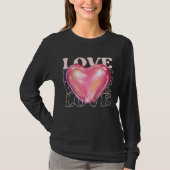 LIEFDE SHIRT - ROZE LIEFDE (Voorkant)