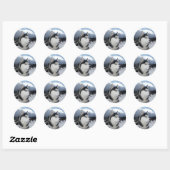 Liefde Siberische Husky Puppy Dog Groet Stickers (Vel)