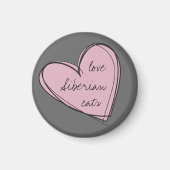 Liefde Siberische Magneet (Voorkant)