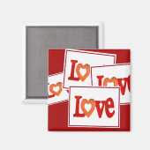 Liefde Sign Magneet (Voorkant / Achterkant)
