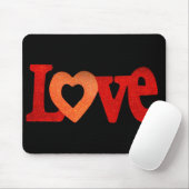 Liefde Sign Muismat (Met muis)