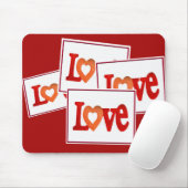 Liefde Sign Muismat (Met muis)