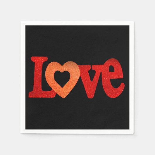Liefde Sign Servetten (Voorkant)