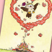 Liefde Signaal briefkaart van Nicole Janes