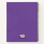 Liefde signaleert spiral notebook notitieboek (Achterkant)