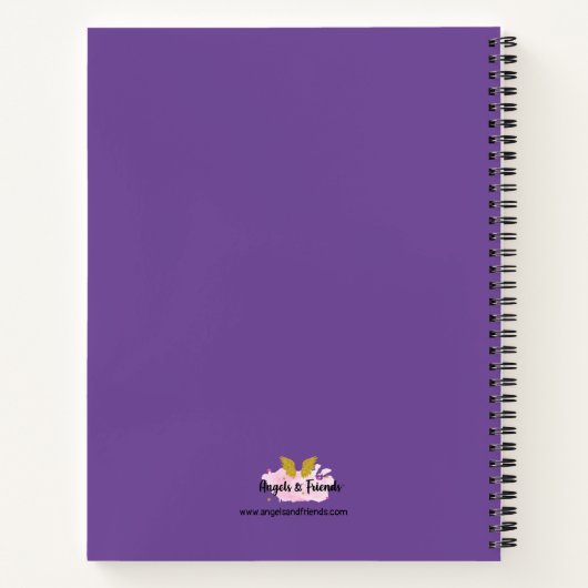 Liefde signaleert spiral notebook notitieboek (Achterkant)